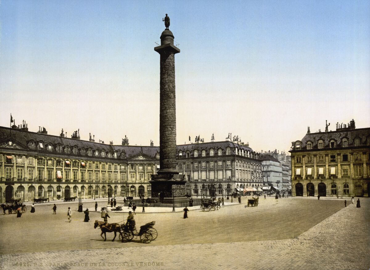 GFD 2/193: Place Vendôme (Photochrom, um 1890–1900)