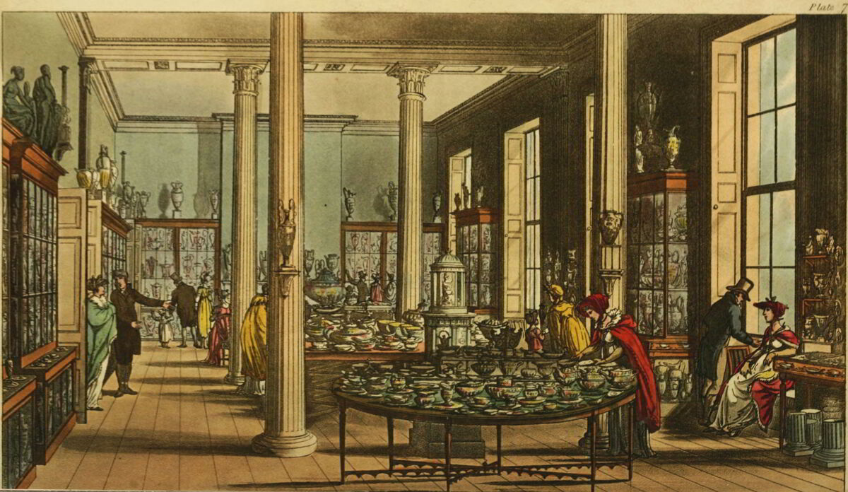 GFD 2/22: Wedgwood’s Rooms (plate in Ackermann’s Repository of Arts, 1809)