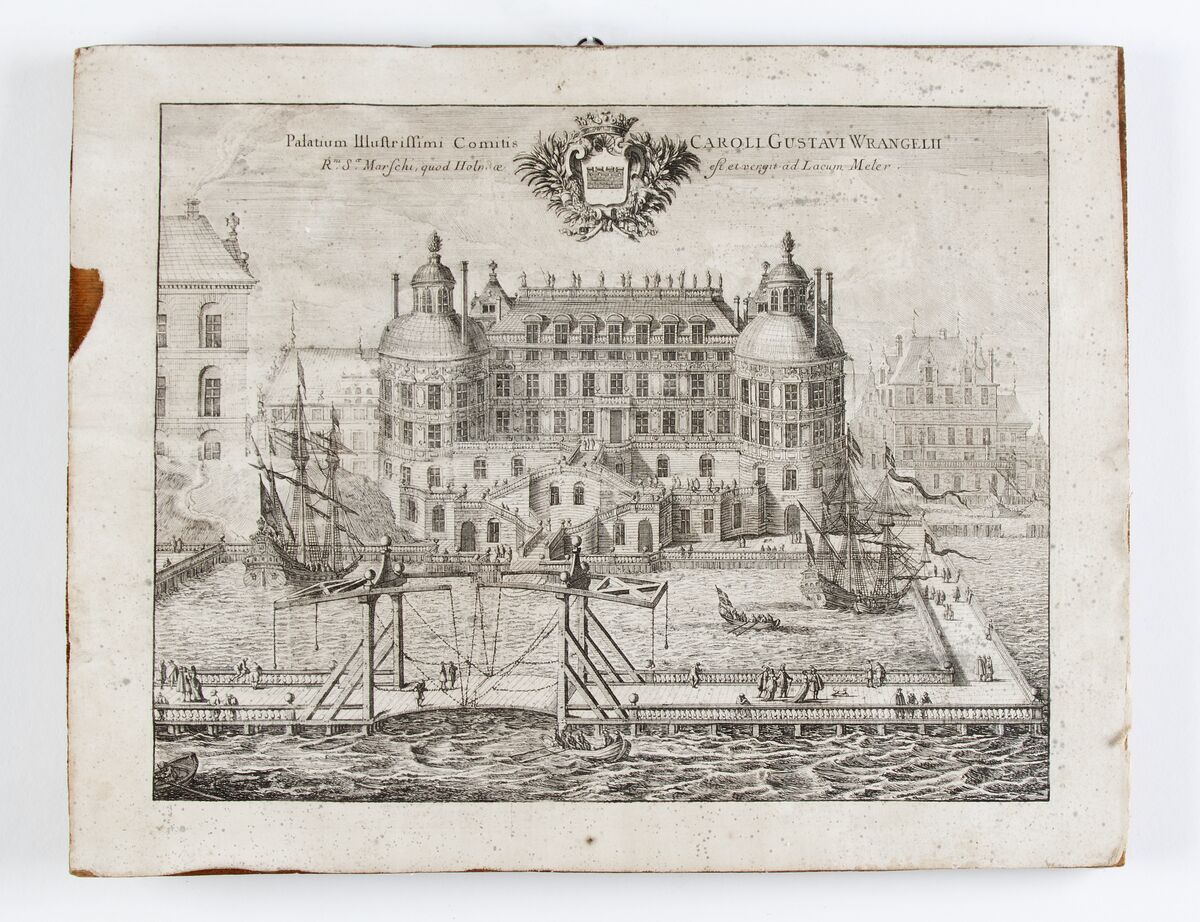 GFD 2/227: Wrangelsches Palais auf Riddarholmen in Stockholm, um 1660