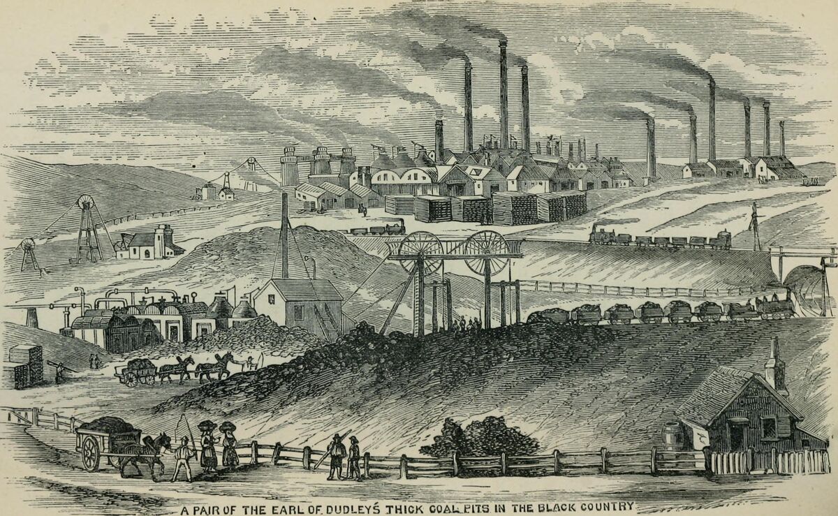 GFD 2/262: Black Country (Illustration aus «Griffiths’ Guide to the iron trade of Great Britain», 1873)