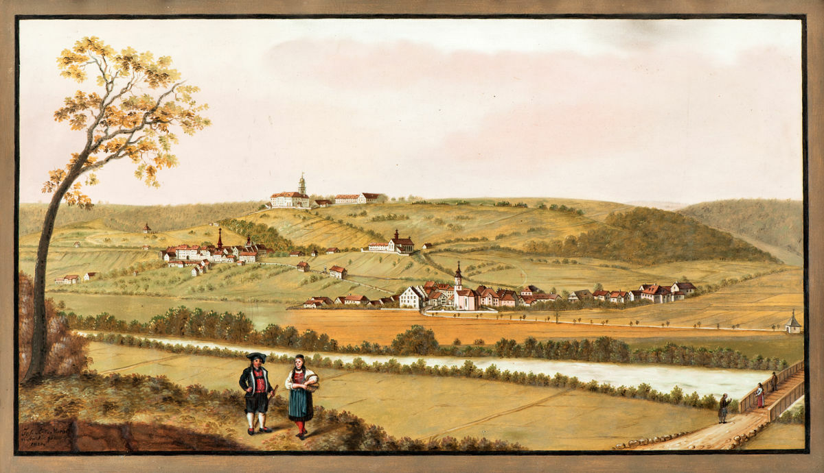 GFD 2/41: Stühlingen (Gemälde von Joseph Anton Morath, 1821)