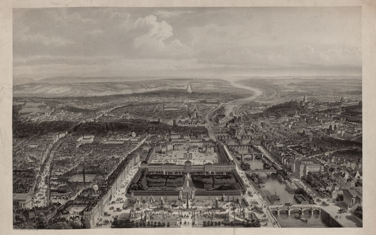 GFD 2/72: Paris (view by J. Alphonse Testard, c. 1850)