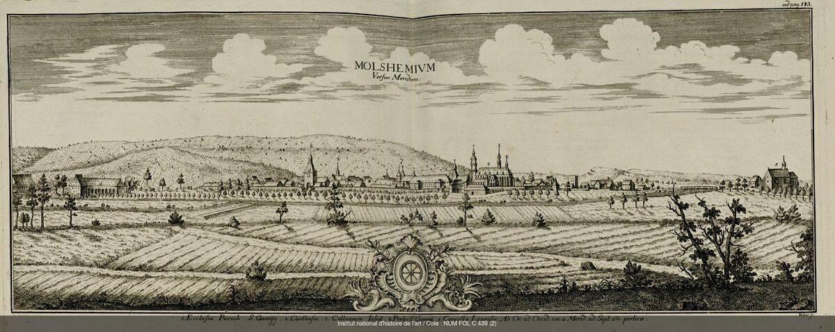 GFD 2/78: Mülhausen (Stich von Weis, 1761)