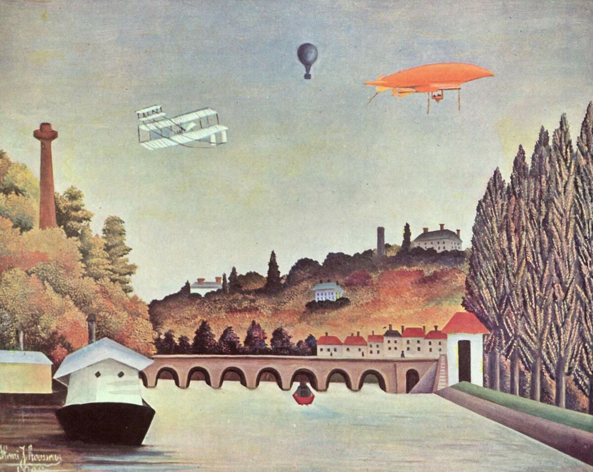 GFD 2/99: Brücke von Sèvres (Gemälde von Henri Rousseau, 1908)