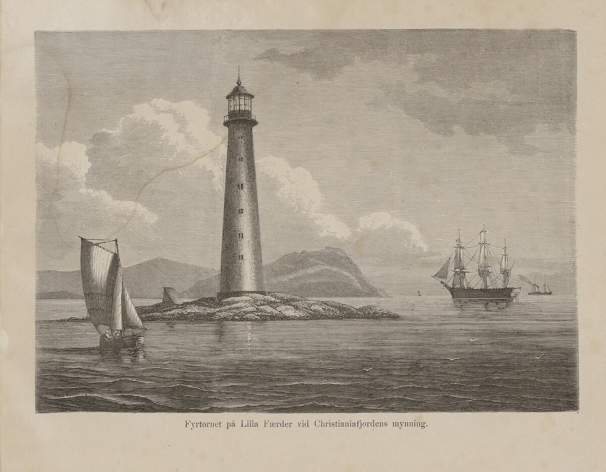 GFD 3/107: Leuchtturm im Christianiafjord (Künstler unbekannt, 1868)