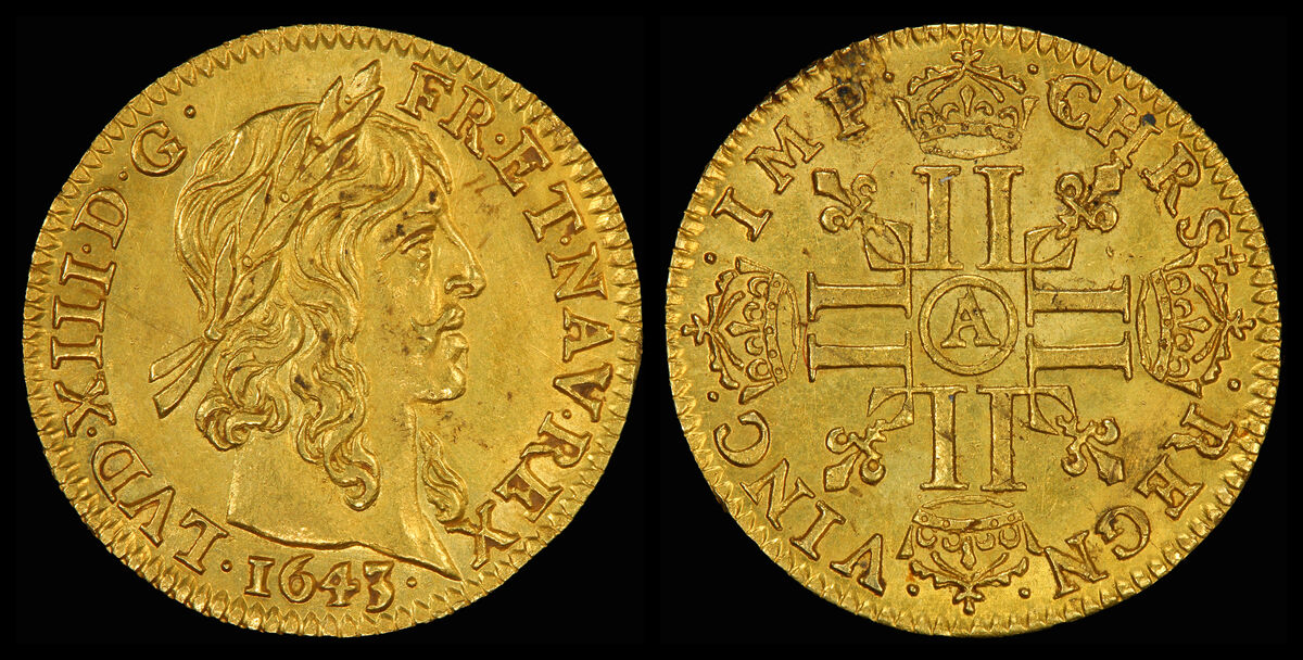 GFD 3/11: Louis d’or (Münze von 1643)