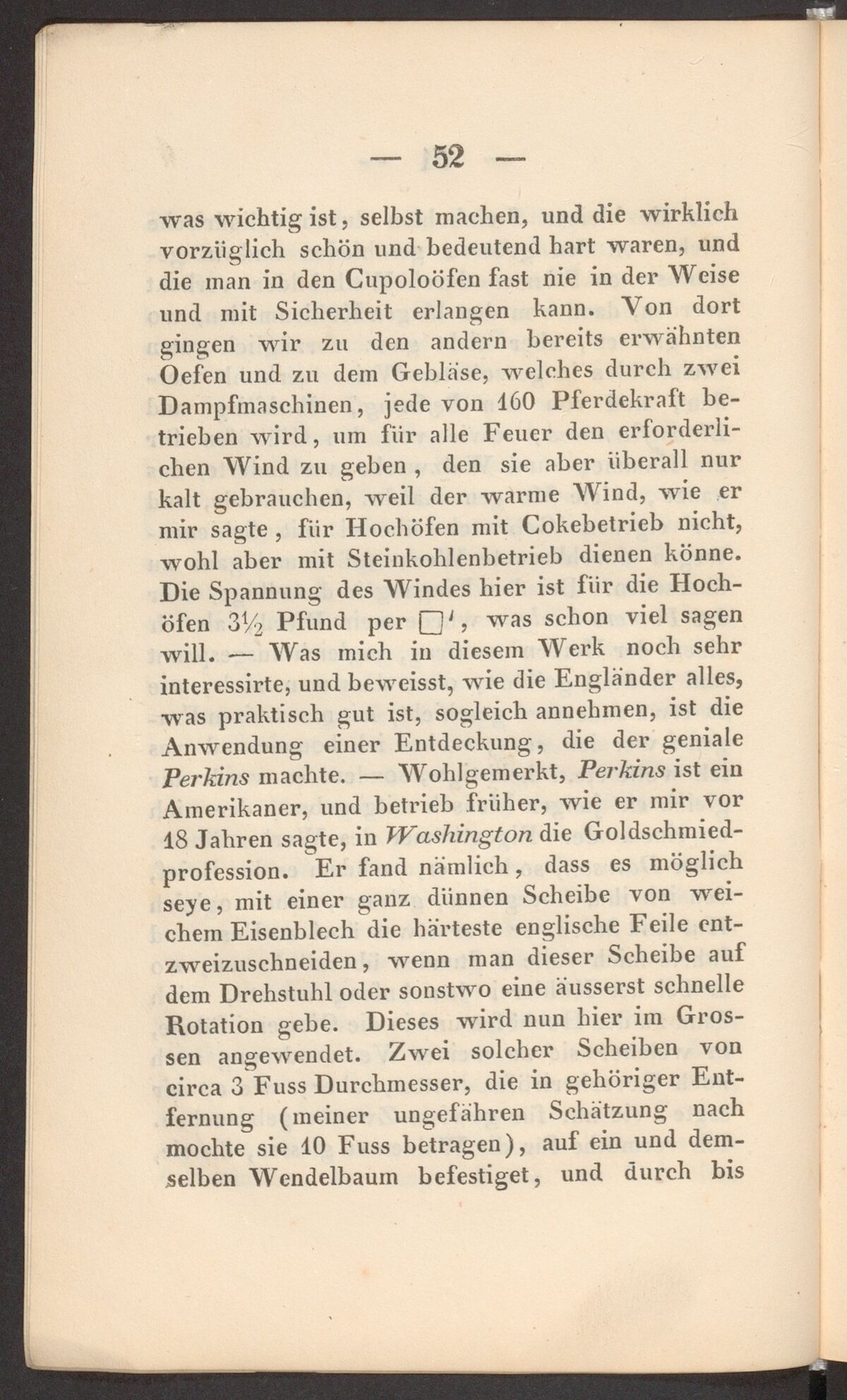 GFD 3/225: Piktogramm für Quadratfuss (Fischers Reisetagebuch 1845, Seite 52)