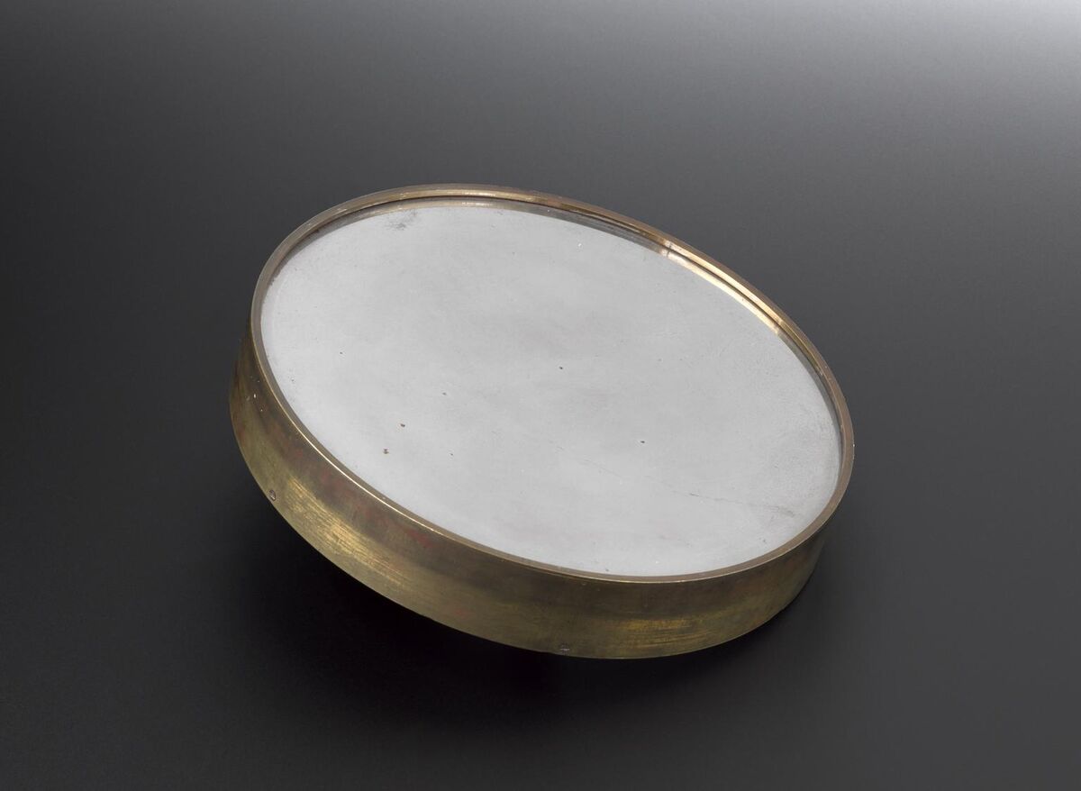 GFD 3/27: Metallspiegel aus Spiegelmetall von William Herschel, um 1785