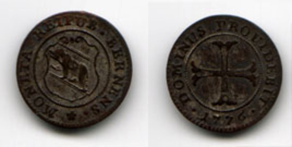 GFD 3/29: Berner Kreuzer (Münze von 1776)