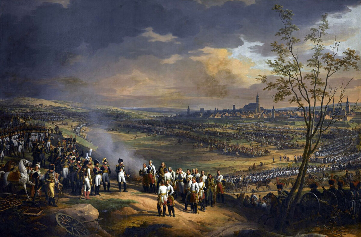 GFD 3/291: Die Kapitulation von Ulm im Jahr 1805 (Gemälde von Charles Thévenin, ca. 1806–1815)