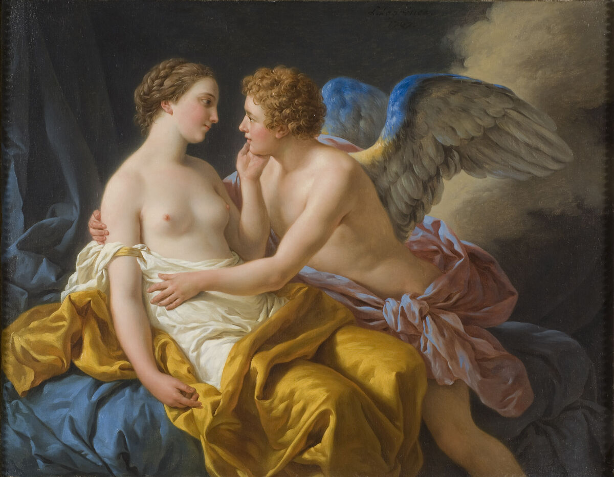 GFD 3/3: Psyche und Amor (Gemälde von Louis-Jean-François Lagrenée, 1767)