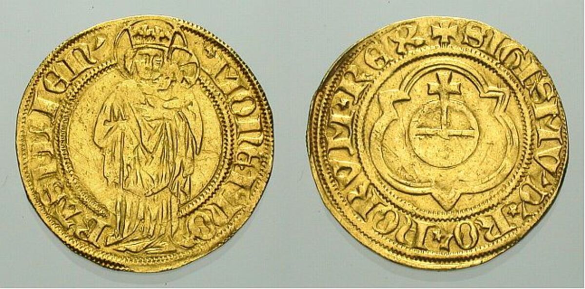 GFD 3/37: Basler Goldgulden (Münze von 1430)