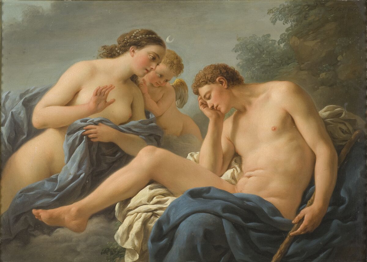 GFD 3/4: Diana und Endymion (Gemälde von Louis-Jean-François Lagrenée, 1768)